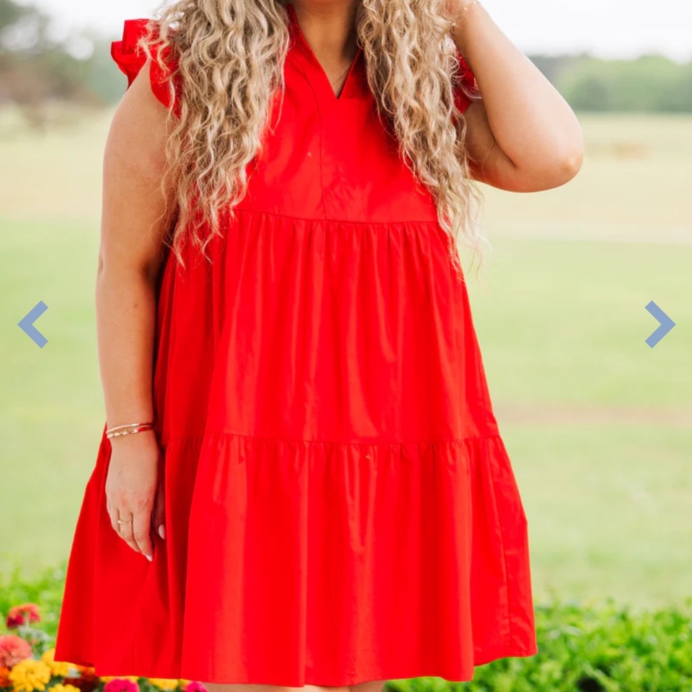 Red Chic Soul dress NWT